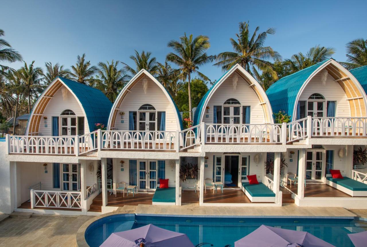 Santorini Beach Resort Gili Trawangan Exteriér fotografie